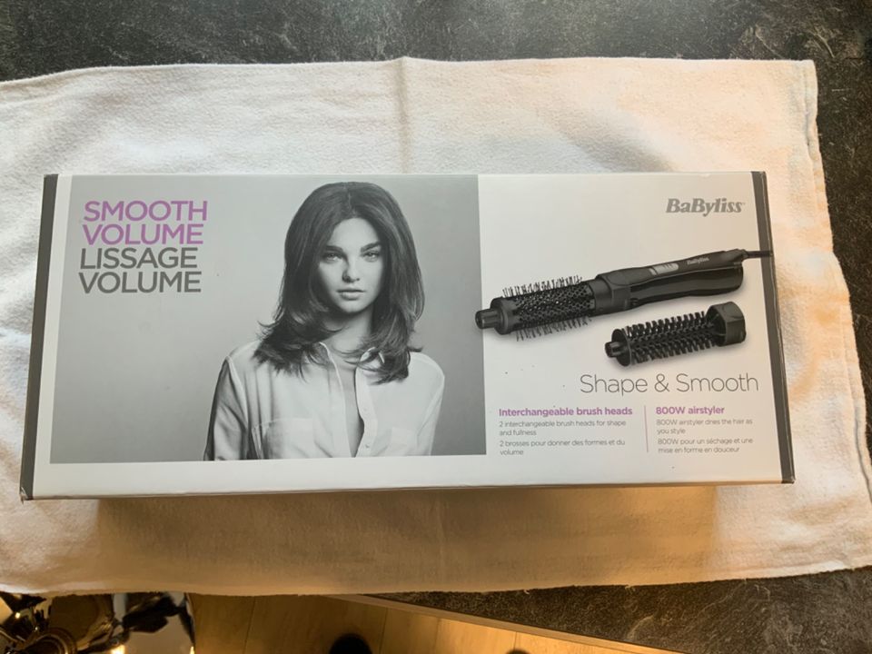 BaByliss Shape und Smooth Wamluftbürste in Kolitzheim