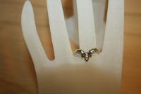 Damenring,Ring,Diamant,0,10kt,585 Gold,Echtgold,n333,Gr.54,17,2mm Niedersachsen - Wietmarschen Vorschau