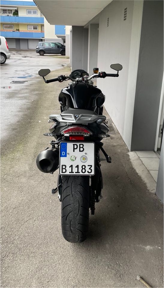 BMW F 800R TÜV neu Tiefergelegt 3 Pakete Sportkoffer-Set Highside in Paderborn