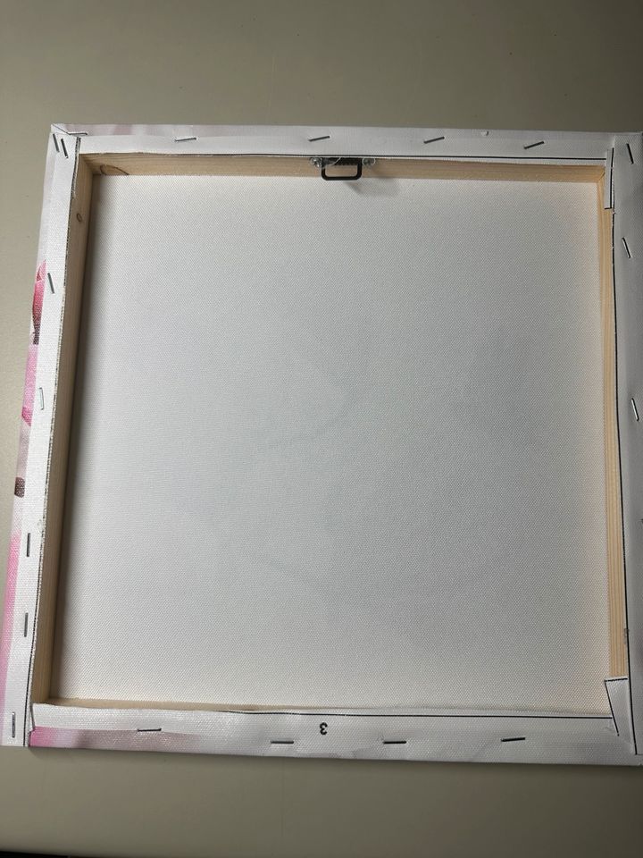3 x Magnolien-Bilder Set Leinwand Keilrahmen Kunstdruck 30x30 in Heidenau