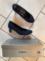 Gabor Pumps Microvelour river/blau Bayern - Geiselhöring Vorschau
