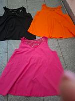 3 weite tops gr.38 pink orange u schwarz Nordrhein-Westfalen - Herten Vorschau