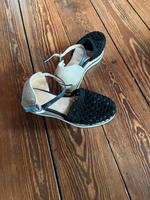 Unisa Samdalen Espandrilles schwarz beige 37 Hessen - Hadamar Vorschau