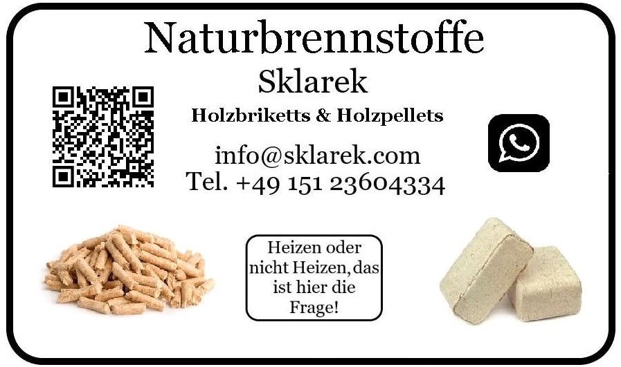 Holzbriketts Briketts Lose 500 Kg inkl. Lieferung Brennholz Holz in Alsfeld