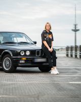 BMW E30 320i, VFL, CHROM, BJ 1988, Cabrio, Scchwarz Nordrhein-Westfalen - Altenberge Vorschau