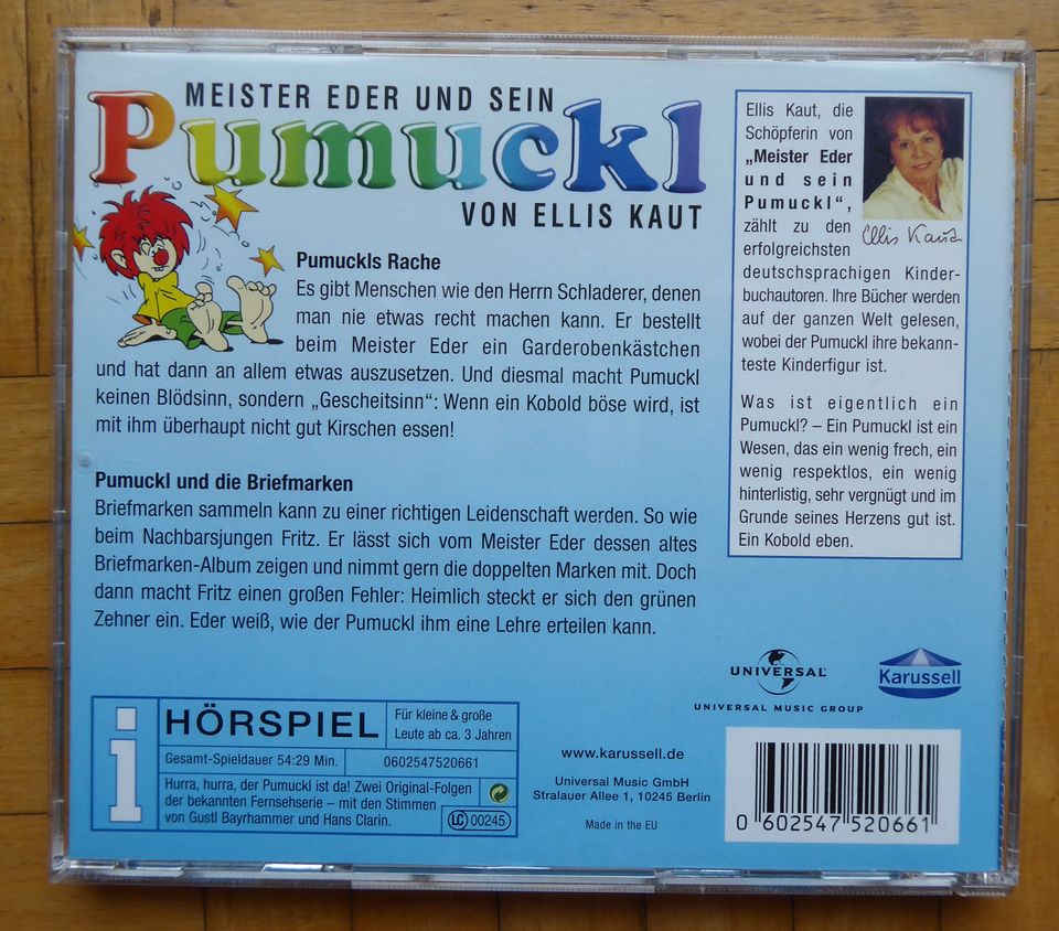 Pumuckl CD, Hörspiel, Folge 13, 2 Hörspiele auf CD in Saulheim