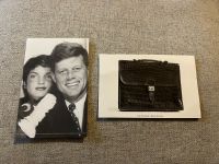 The Kennedys“2 Bilder John und Jackie Kennedy- Aktentasche Rheinland-Pfalz - Winnweiler Vorschau