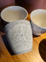 Greengate Stephanie grey grau Becher Latte Cup Rosen Landhaus Niedersachsen - Apensen Vorschau