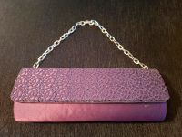 Abendtasche Clutch lila Stoff Hessen - Marburg Vorschau