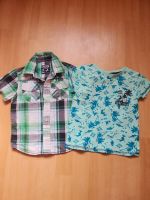 Jungs tolles Hemd Festhemd & tolles Tshirt gr 92 C&A grün Rostock - Lütten Klein Vorschau