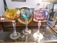 3 Stück Bleikristall-Gläser Überfang Weinglas Nordrhein-Westfalen - Wassenberg Vorschau