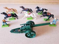 Westernfiguren Britains deetail 1971, Kanone 34218/30, Pferde Hannover - Misburg-Anderten Vorschau