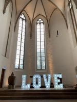 LOVE Buchstaben XXL 3D Hochzeit Event Foto Liebe Dekoration Hessen - Kassel Vorschau