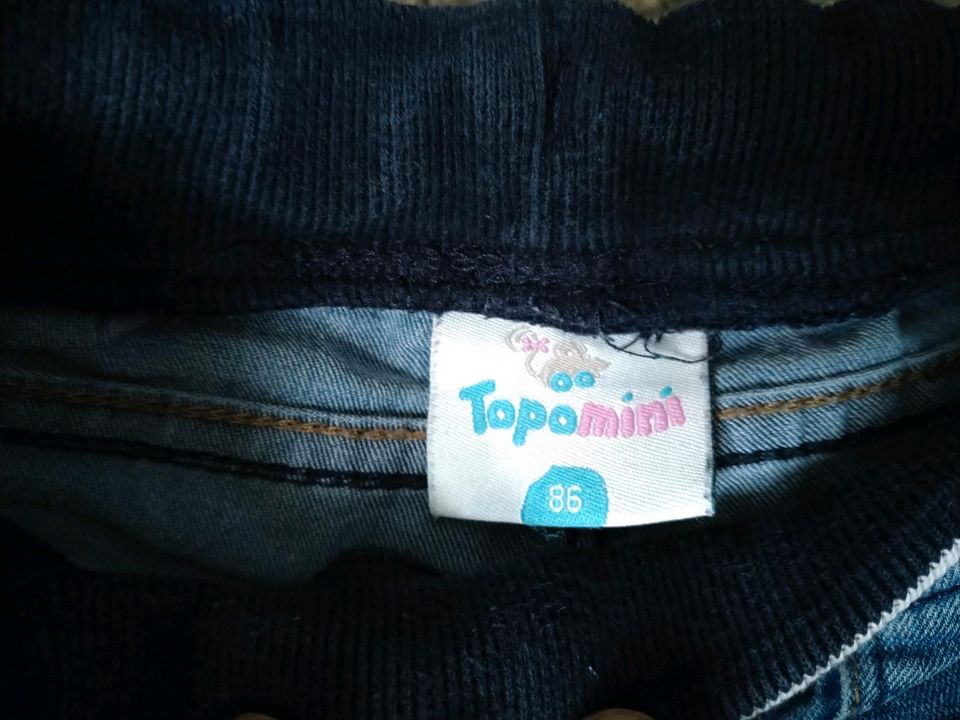 Jeans von Topomini Gr 86 in Empfingen