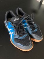 Asics Badmintonschuhe  Sportschuhe Gr.39 in Blau Niedersachsen - Delmenhorst Vorschau