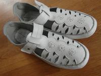 ✿ hübsche weisse LEDERSCHUHE - OBERMATERIAL LEDER Gr. 38 sehr gut Sachsen - Chemnitz Vorschau