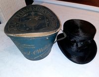 Antiker Zylinder / Hut  mit Hutschachtel           Gr.56 Niedersachsen - Kirchlinteln Vorschau