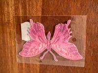 Aufbügelflicken Schmetterling, rosa, Deko Flicken Bayern - Starnberg Vorschau
