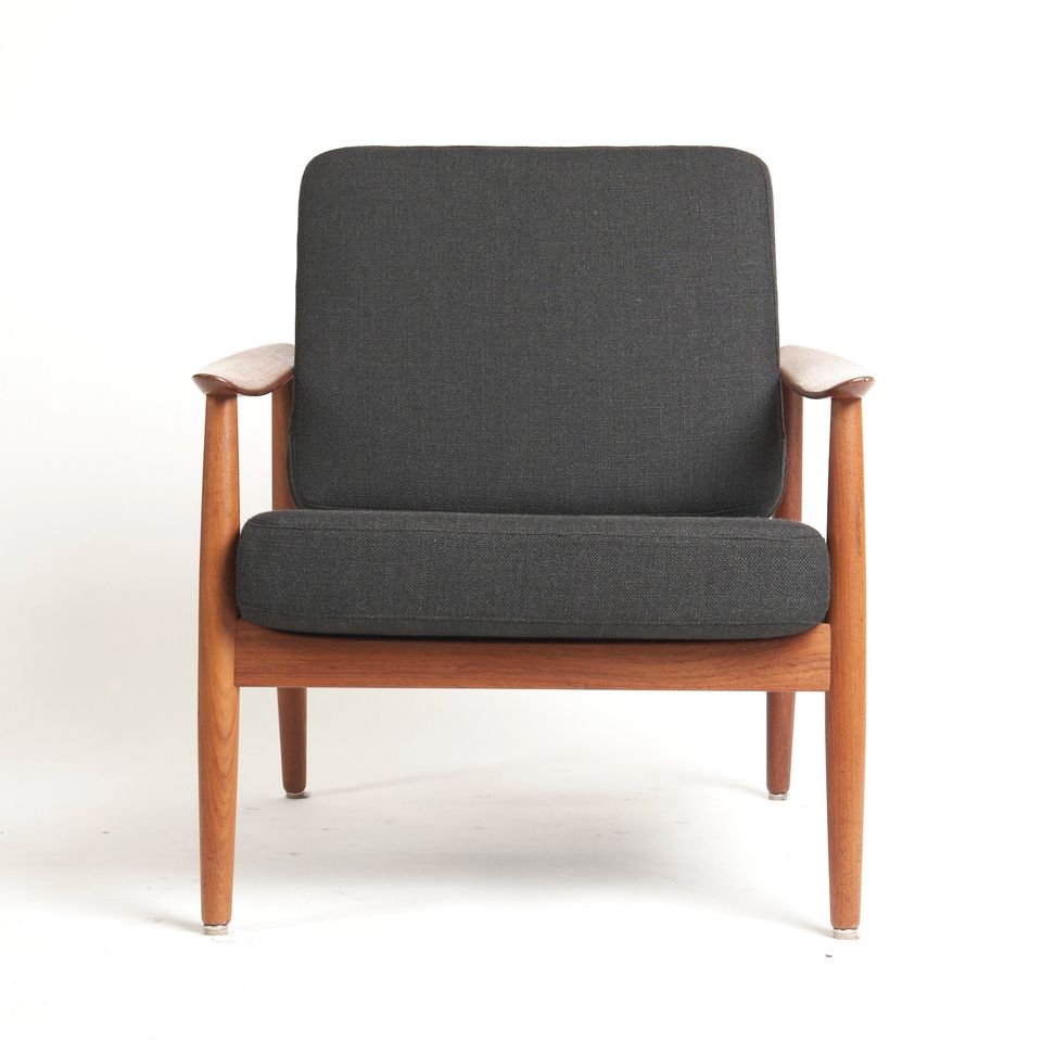 ✓ Wunschfarbe & Stoff | Ole Wanscher Senator Sessel easy Chair Teak Kai Kristiansen Grete jalk Poul jensen Teakholz Arne Hovmand Olsen Hans Wegner Fredrik Kayser mid Century Vintage in Berlin