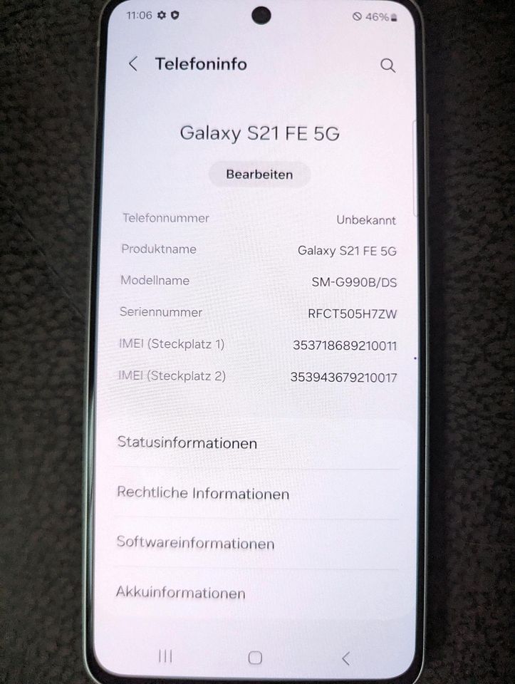 Samsung S21 FE 5 GB in Ahnatal