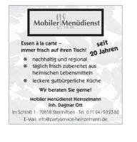 Mobiler Menüdienst // Essen auf Räder Baden-Württemberg - Gammertingen Vorschau