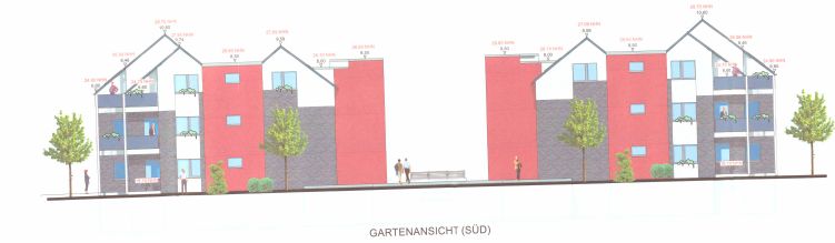 2 Zi. Neubau EG-Whg mit Terrasse und Garten im KFW-40-Haus in Emmerich am Rhein