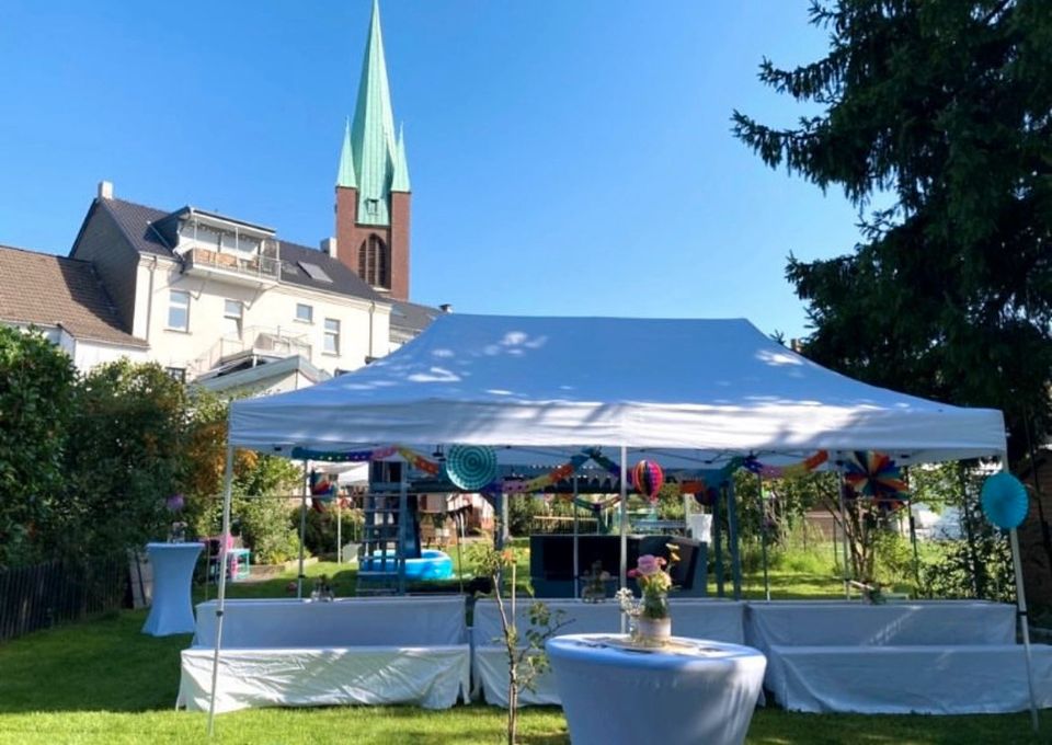 Verleih Hussen f. Stühle, Stehtische, Bierzeltgarnitur in Leipzig