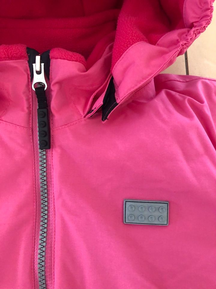 Lego Tec Ski Winterjacke Pink Gr. 128 in Halberstadt