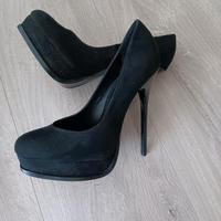 High Heels Plateau 35 Wildlederimitat Baden-Württemberg - Ostfildern Vorschau