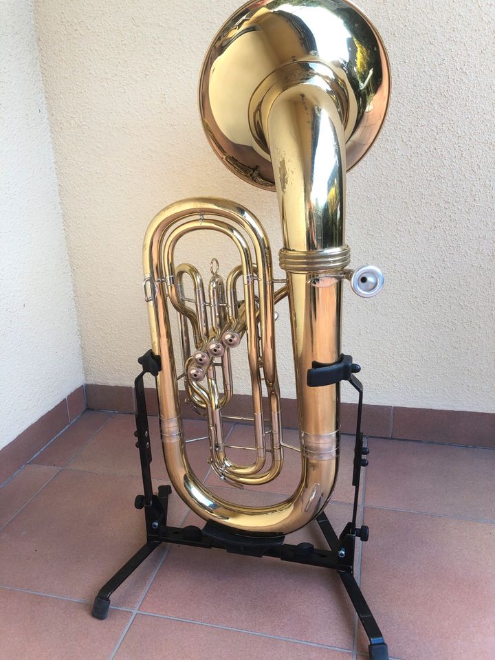 B&S Bellfront Bariton Bb-Euphonium, Markneukirchen incl. Koffer in Amberg