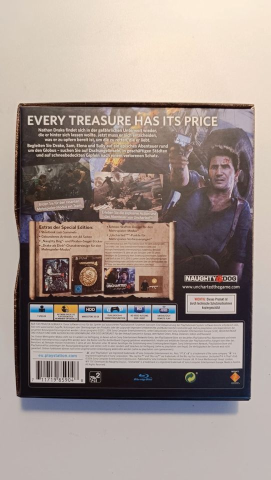 Uncharted 4 + Nathan Drake Collection - PS4 in Düsseldorf