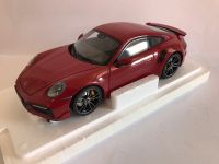 MINICHAMPS Porsche 911 992 Turbo S SportDesign rot 1:18 110069071 Rheinland-Pfalz - Ochtendung Vorschau