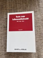 Texte zum Lebensmittelrecht Behr's Verlag Bayern - Petersdorf Vorschau