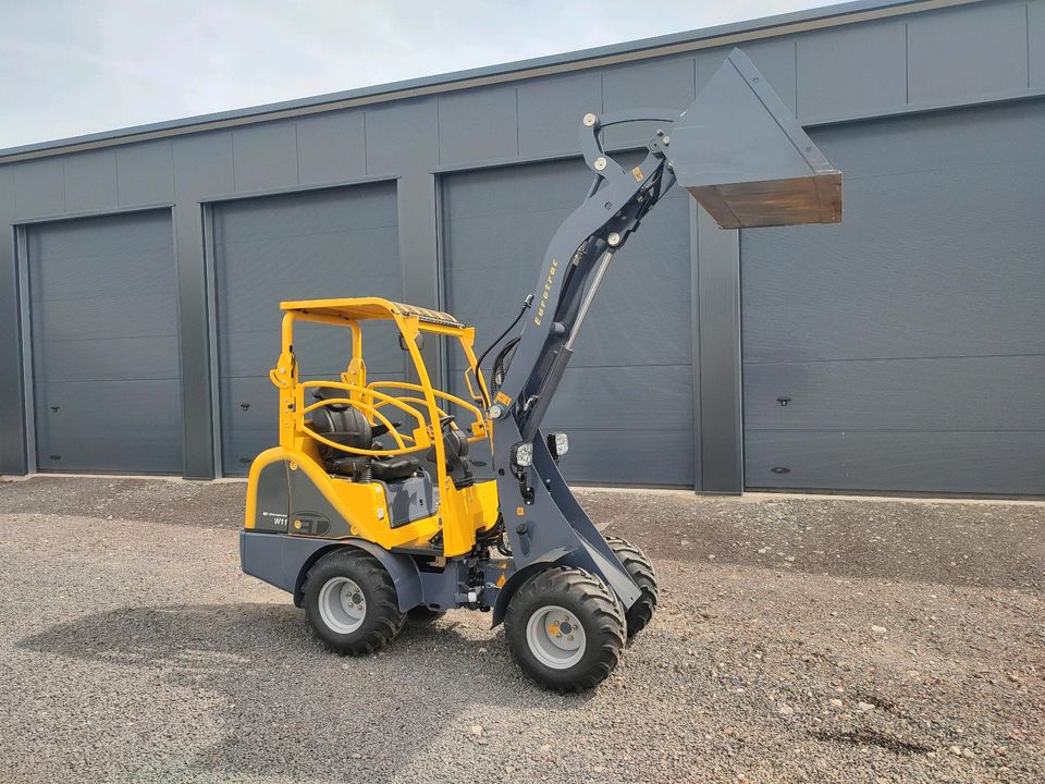 Eurotrac W 11 Neues Modell Kubota Motor 2,85 m Hubhöhe in Auderath