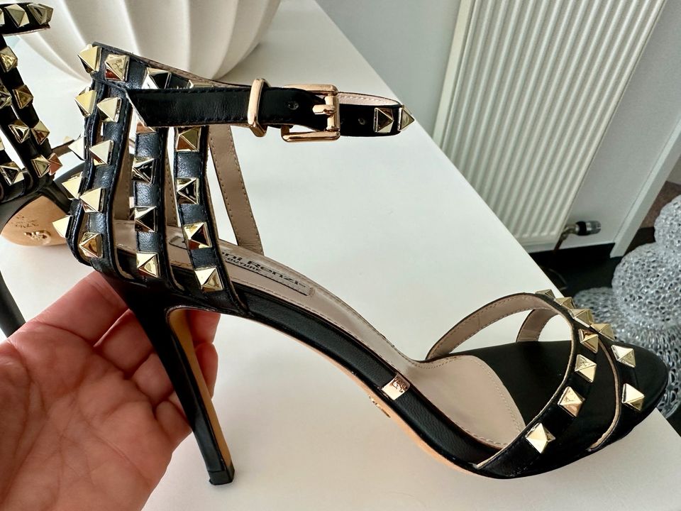 Wunderschöne Gianni Renzi Couture Riemchensandalen/Pumps 37 in Passau