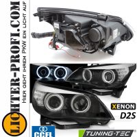 XENON D2S CCFL Angel Eyes Scheinwerfer für BMW 5er E60 E61 03-05 Hessen - Calden Vorschau