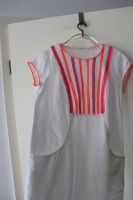 Boden Sommer Kleid Weiß & Neon 36 L neuwertig 100% Leinen Beuel - Vilich Vorschau