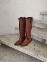 Zara Stiefel Damenstiefel Winterstiefel Braun Echtleder boho 36 Niedersachsen - Damme Vorschau