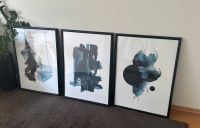 Drei Desenio Bilder mit blauem Ikea Rahmen Niedersachsen - Seevetal Vorschau