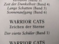 Warrior Cats "Zeichen der Sterne" Baden-Württemberg - Weil im Schönbuch Vorschau