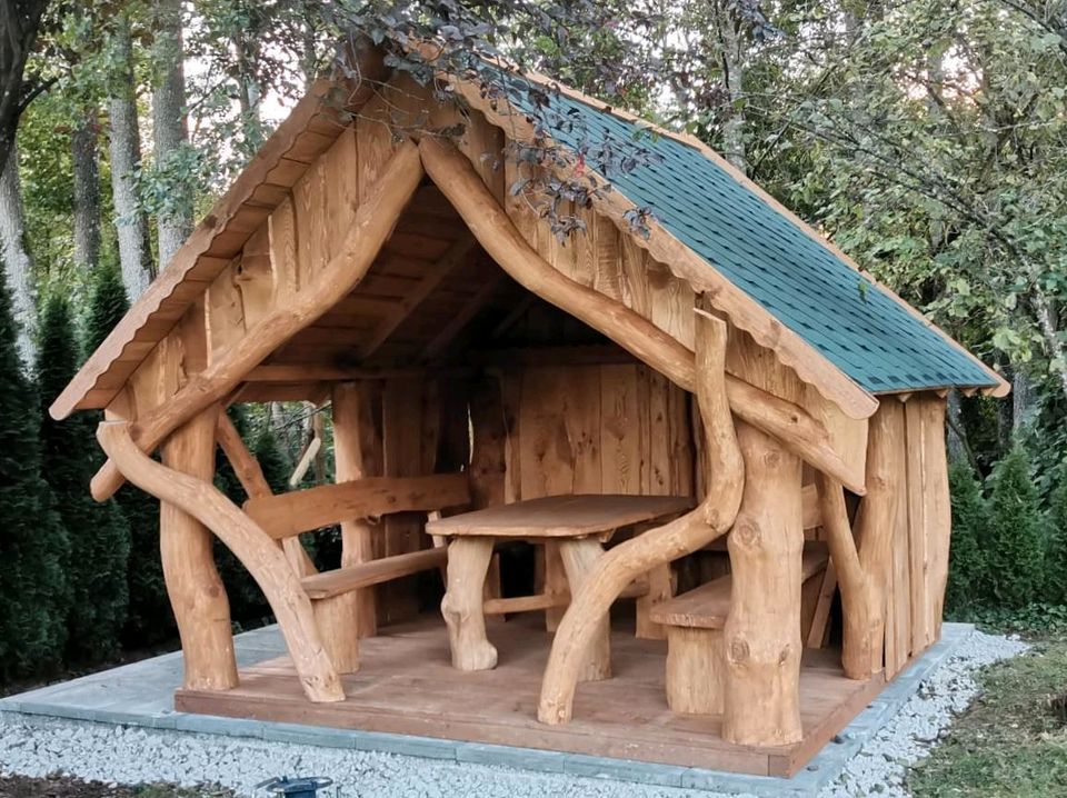 Holzpavillon, Gartenpavillon, Gartenhüte in Aurach