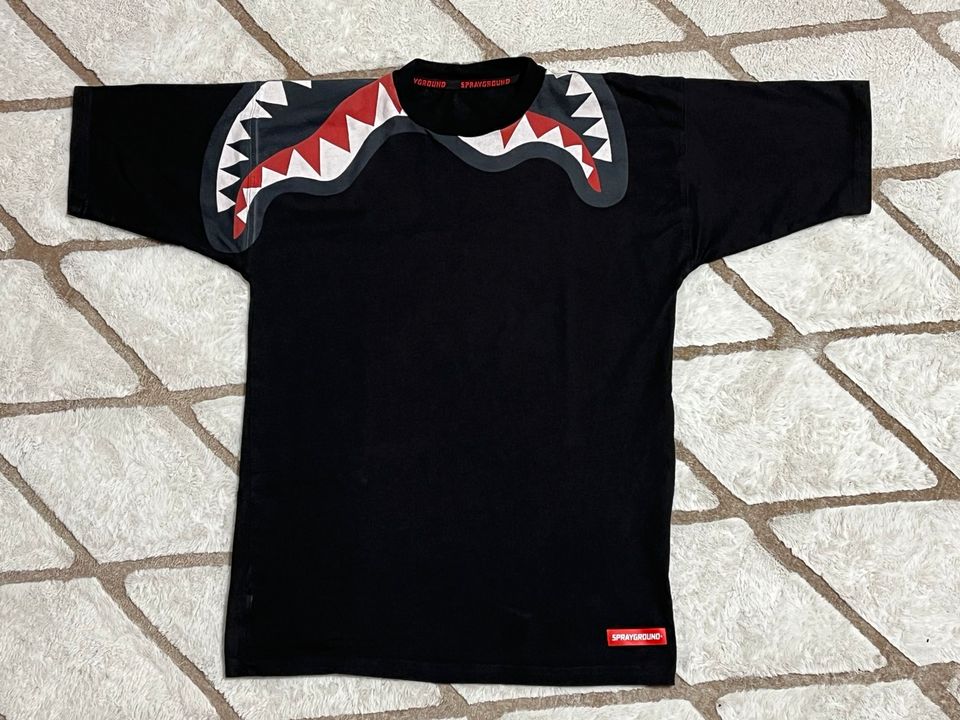 Reserviert !! Sprayground Shark T-Shirt Gr.M schwarz in Rostock