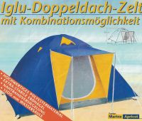 Iglu Doppel Dach Zelt bis 3 Personen 240x210x130cm Brandenburg - Wittstock/Dosse Vorschau