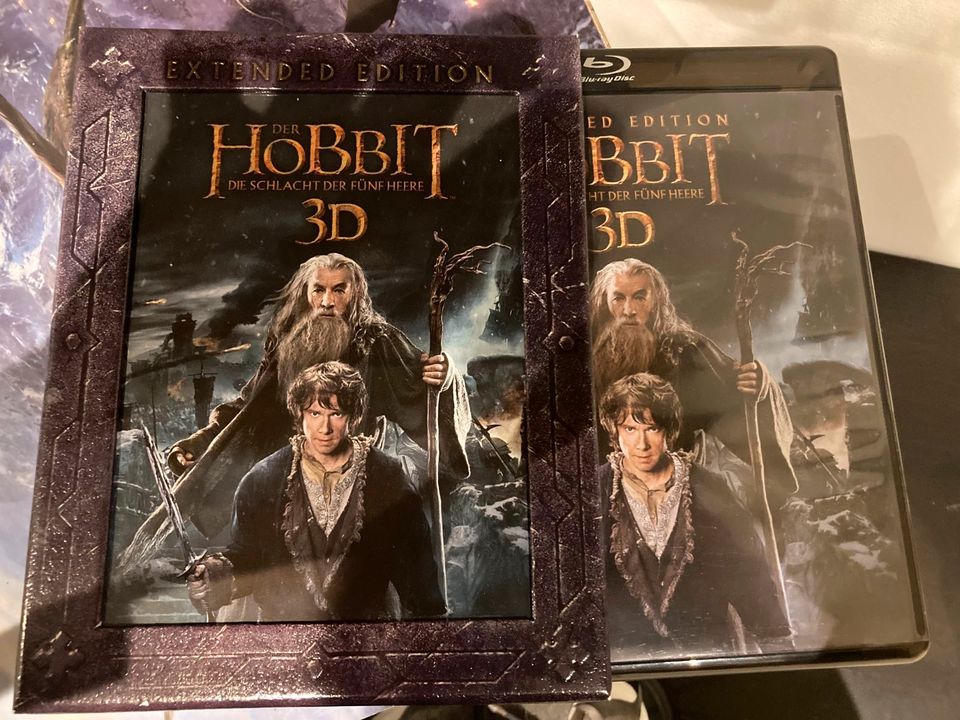 Der Hobbit 1-3 Special Uncut Blu Ray inkl. Weta Figuren in Leipzig