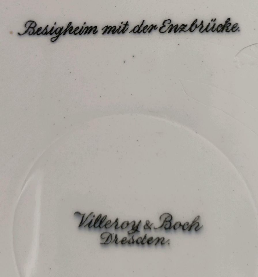 Villeroy und Boch V+B Sammelteller Wandteller Porzellanteller in Aalen