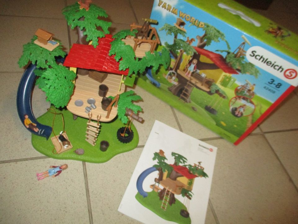 Schleich Farm World Baumhaus 42408 mit OVP u. Anleitung in Hemhofen