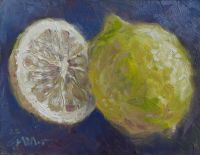 GERRY MILLER-.Original Kunstwerk."1 und 1/2 Lemons"Ölfarbe Brandenburg - Fürstenwalde (Spree) Vorschau