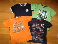 4 T-Shirts Junge Paket Gr. 122 128  Fußball topolino Dresden - Pieschen Vorschau