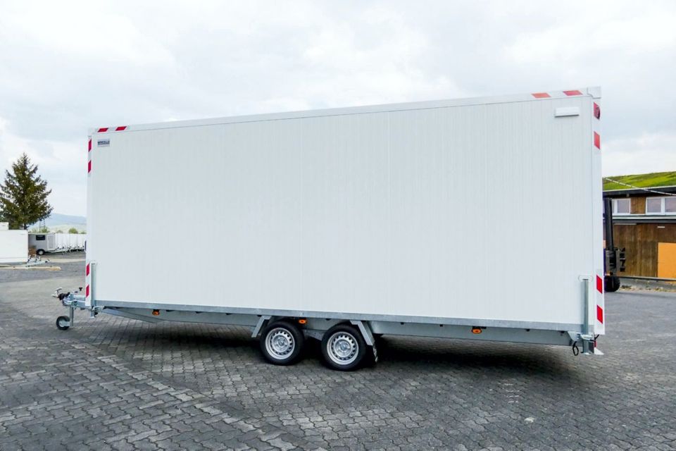 neu+hier! Bauwagen Marcello 2700kgGG 600x200x230cm Anhänger in Betzdorf