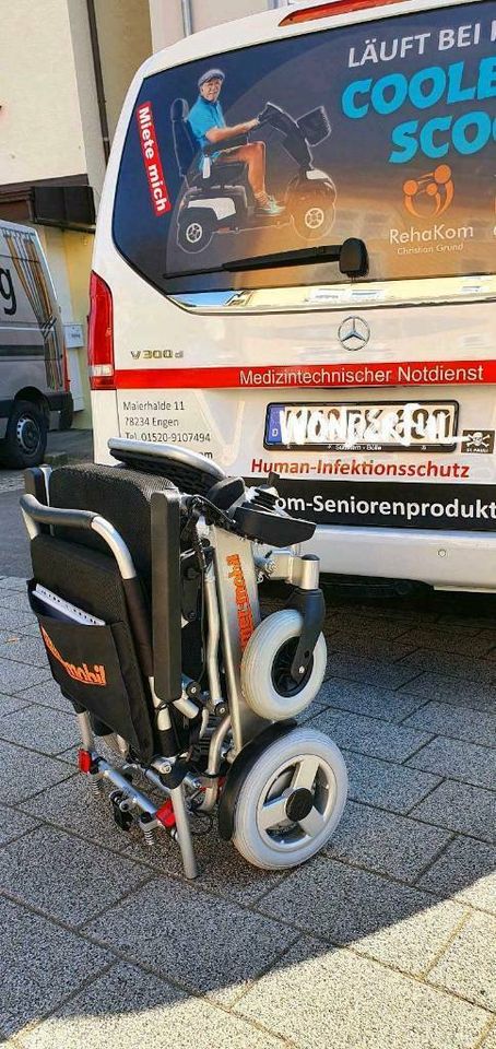 elektrischer Rollstuhl immer mobil 140 Hilfsmittelnummer faltbar in Stockach